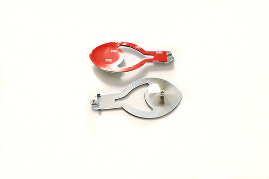HARLEY Gas Tank Emblem Mount Set Fits 1959-1960 FL,