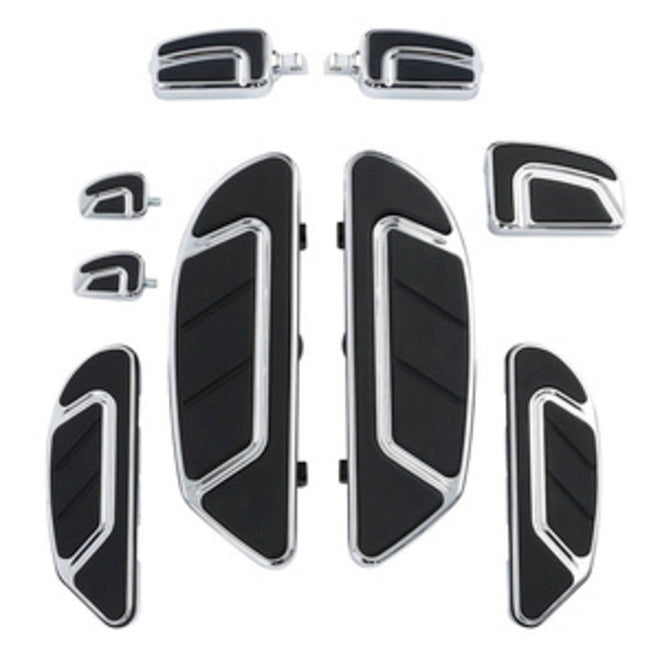 Custom Chrome HARLEY CHROME MOONSHOTS FLOORBOARD L.18.11" W.13.98" H.7.09"