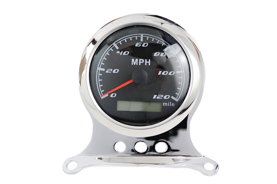 HARLEY Single Gauge Mount Bracket fits 1983-1991 XLX, 1983-1991 FXR, 1983-1991 FXR,