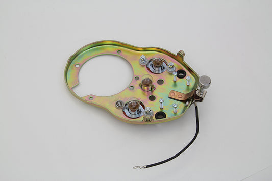 HARLEY Replica Cateye Dash Base Assembly fits 1939-1946 WL, 1939-1940 EL, 1941-1946 FL, 1939-1946 UL,