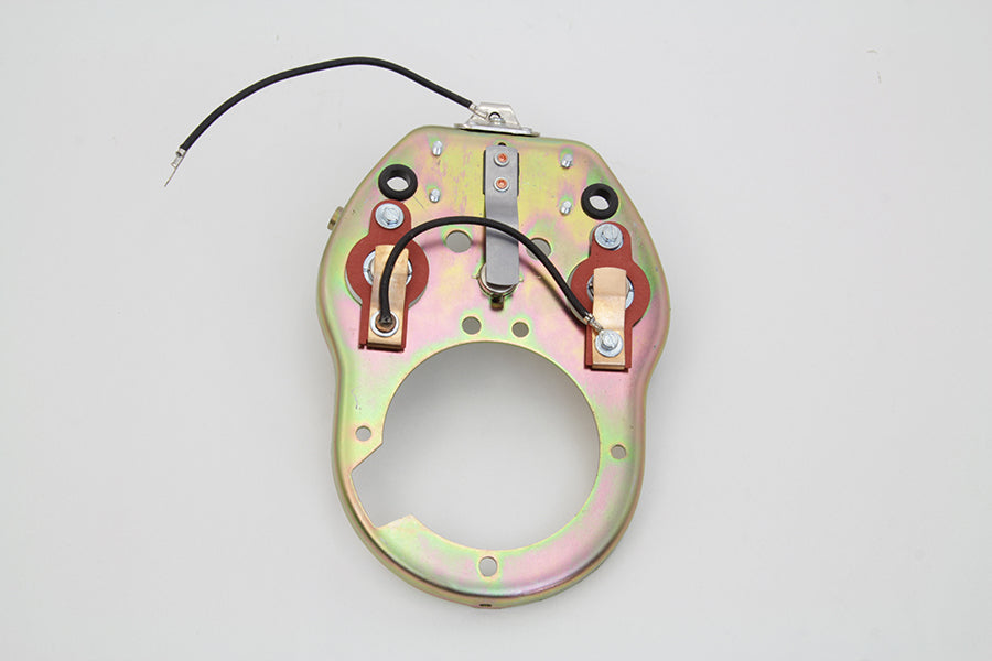 HARLEY Replica Cateye Dash Base Assembly fits 1939-1946 WL, 1939-1940 EL, 1941-1946 FL, 1939-1946 UL,