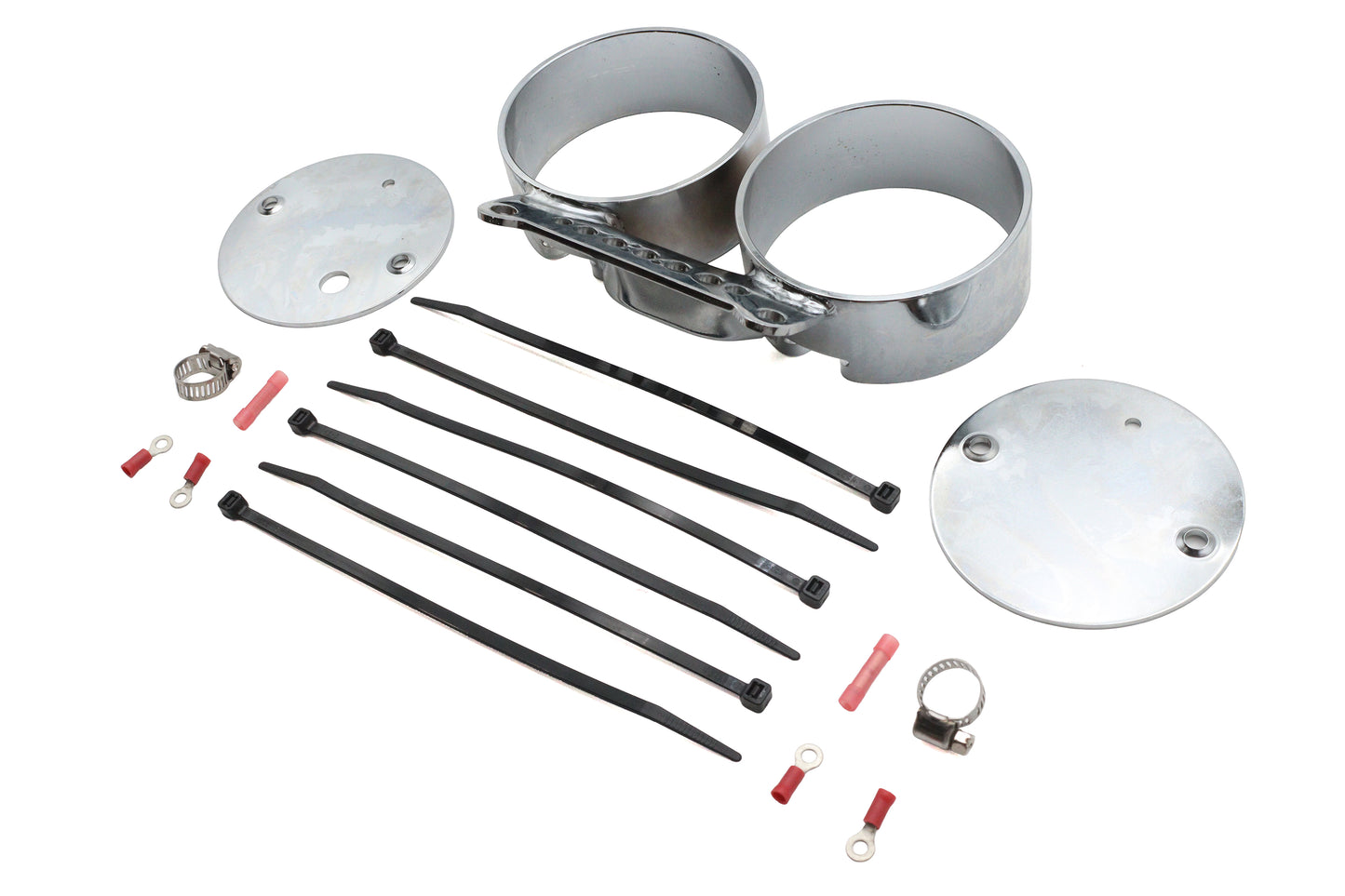 HARLEY Doppelinstrumentenhalterung Chrom Passt für 1995-2005 XL, 1995-2005 FXD,