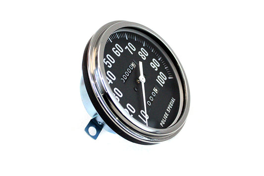HARLEY Replica Police 1:1 Speedometer fits 1941-1961 FL,