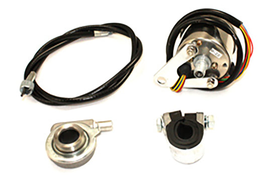 HARLEY Mini 60mm Speedometer with 2:1 Ratio Fits 0- Custom, application
