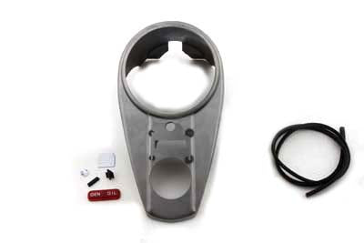 HARLEY Raw Two Light Dash Panel fits 1947-1961 FL,