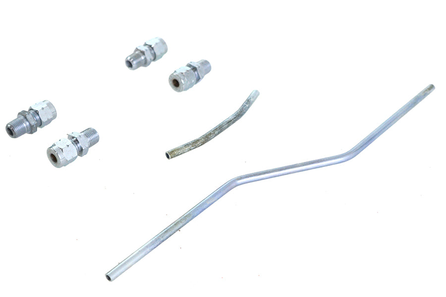HARLEY Rocker Box Oil Line Set fits 1966-1984 FL, 1971-1984 FX, 1979-1983 FLT, 1982-1983 FXR,