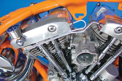 HARLEY Rocker Box Line Kit Chrome fits 1966-1984 FL, 1971-1984 FX, 1979-1983 FLT, 1982-1983 FXR,
