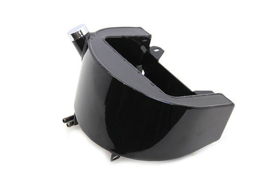 HARLEY Gloss Black Oil Tank 4 Spigot fits 1989-1999 FXST, 1989-1999 FLST,