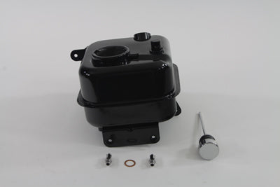 HARLEY Swingarm Oil Tank Black fits 1965-1980 FL, 1971-1980 FX,