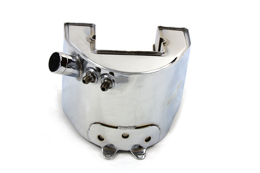 HARLEY Replica Chrome Oil Tank fits 1936-1940 EL, 1941-1964 FL, 1941-1948 UL,
