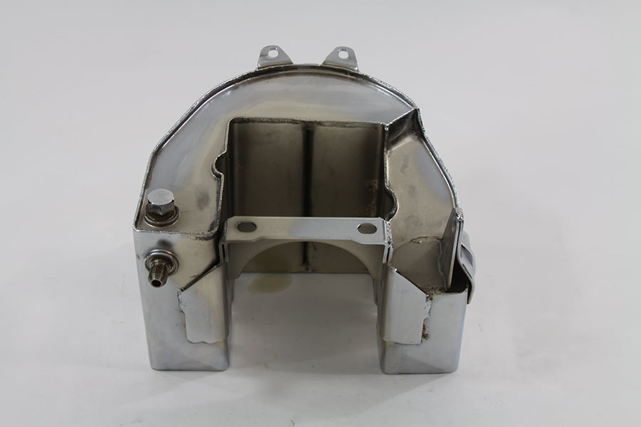 HARLEY Replica Chrome Oil Tank fits 1936-1940 EL, 1941-1964 FL, 1941-1948 UL,
