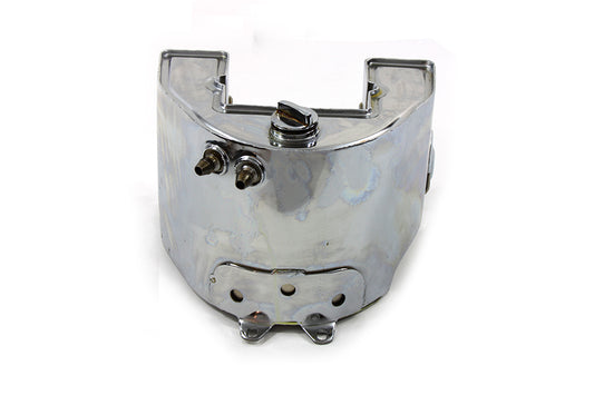 HARLEY Replica Chrome Oil Tank fits 1936-1940 EL, 1941-1957 FL, 1938-1947 UL,