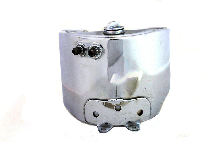 HARLEY Replica Chrome Oil Tank fits 1938-1939 EL, 1938-1939 UL,