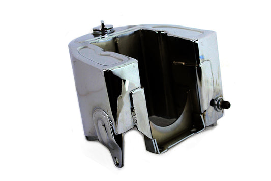 HARLEY Replica Chrome Oil Tank fits 1938-1939 EL, 1938-1939 UL,