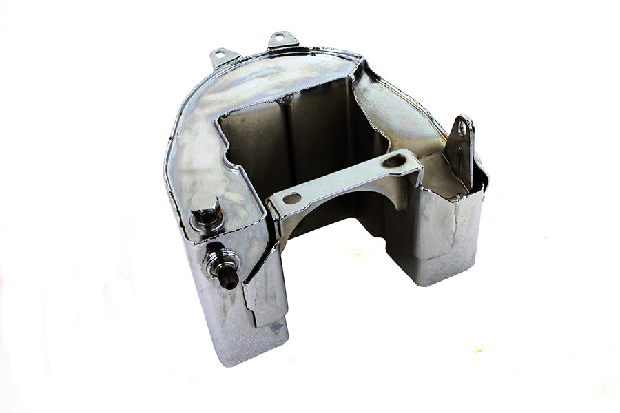 HARLEY Replica Chrome Oil Tank fits 1938-1939 EL, 1938-1939 UL,
