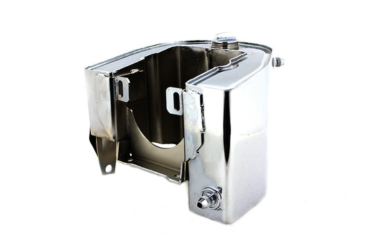 HARLEY York Electric Start Oil Tank Chrome fits 1941-1957 FL, 1936-1952 EL,