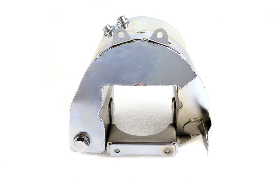 HARLEY Replica Oil Tank Chrome with Smooth Top fits 1936-1940 EL, 1941-1957 FL, 1938-1947 UL,