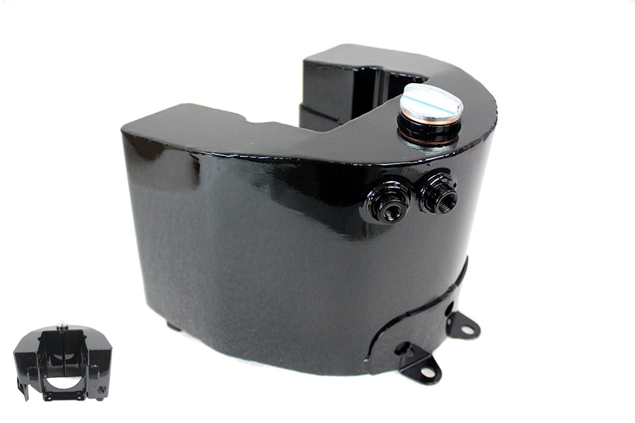 HARLEY Replica 1936 Knucklehead Black Oil Tank fits 1936-1940 EL, 1941-1957 FL, 1938-1947 UL,