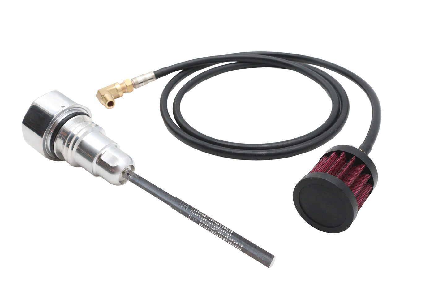 HARLEY Oil Tank Vented Dipstick Polished Fits 2007-2016 FLT,