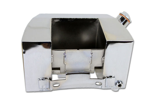 ハーレー 45 WL クローム サイドフィル ラップアラウンドオイルタンク 1936-1952 W、1936-1963 Gに適合