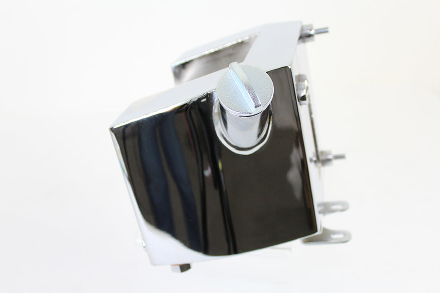 HARLEY 45 WL Chrome Side Fill Wrap Around Oil Tank fits 1936-1952 W, 1936-1963 G,