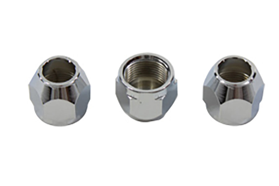 HARLEY Flare Nipple Fitting Nut fits 0- Custom, application for tapered tank type fittings.