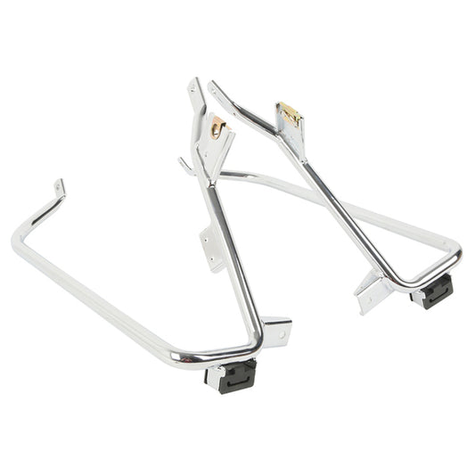 Custom Chrome HARLEY CHROME 3/4" SADDLEBAG BRACKETS TOURING 09-13