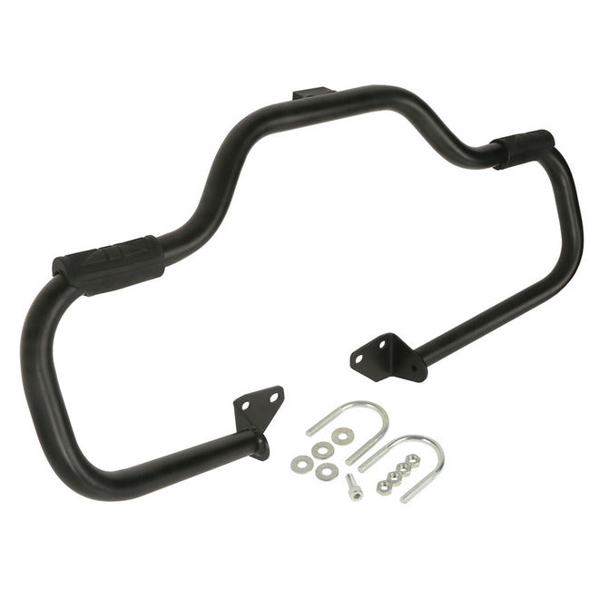 Custom Chrome HARLEY SATIN BLACK 1-1/4"HIGHWAY BAR DYNA 06-17