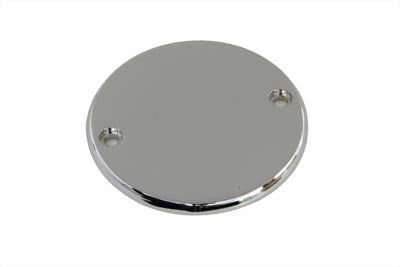 HARLEY Smooth Ignition System Cover 2-Hole Chrome Fits FL 1970-1984, FX 1971-1984, FXST 1984-199