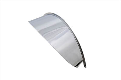 HARLEY 7 inch Headlamp Visor Chrome fits 1986-UP FLST, 1949-1984 FLH, 1984-UP FLT,