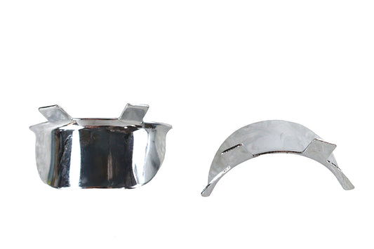 HARLEY Chrome Bar Bullet Visor Fits 0- Custom, application