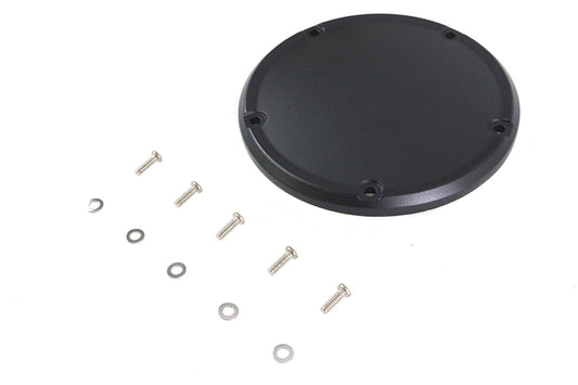 HARLEY Wrinkle Black 5 Hole Domed Derby Cover Fits 2018-UP FLSB, 2019-UP FXST,
