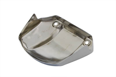 HARLEY Chrome Headlamp Visor Cover without Cut-Out fits 1971-1984 FX, 1971-UP XL, 1982-1994 FXR, 1982-1994 FXR, 1991-2017 FXD,