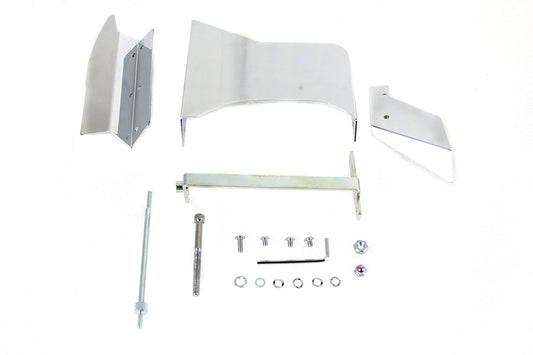 HARLEY Starter Cover Chrome 3-Piece Fits 1991-2003 XL, 1200