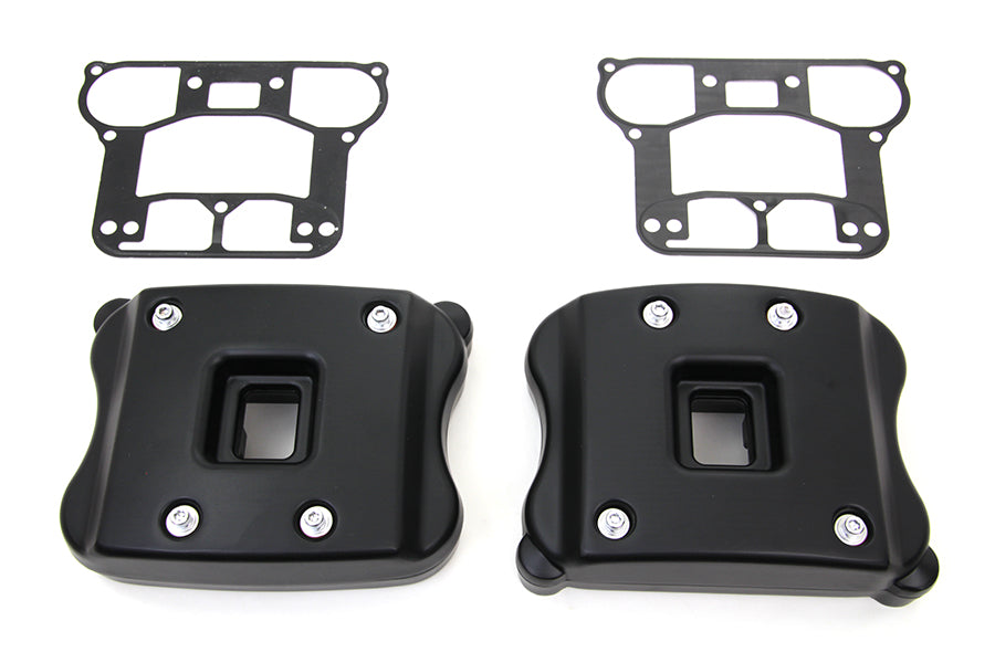 HARLEY Rocker Box Cover Set Black fits 2004-2006 XL,
