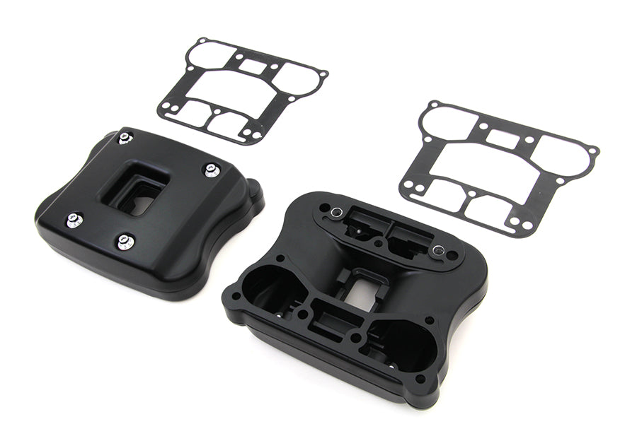HARLEY Rocker Box Cover Set Black fits 2004-2006 XL,