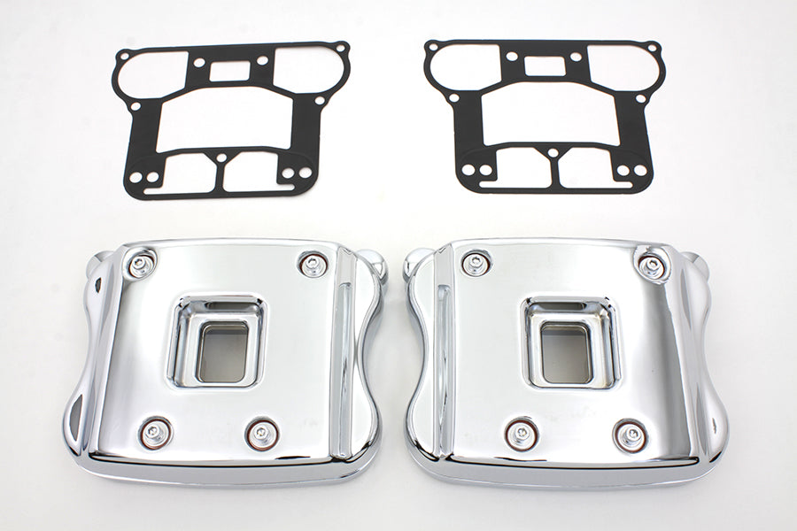 HARLEY Rocker Box Cover Kit Chrome fits 2007-UP XL,