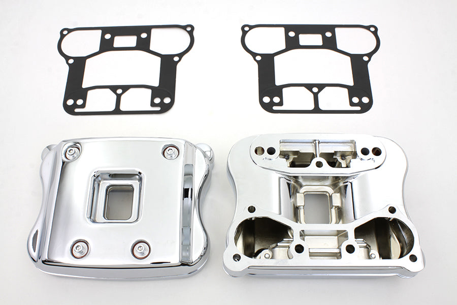 HARLEY Rocker Box Cover Kit Chrome fits 2007-UP XL,