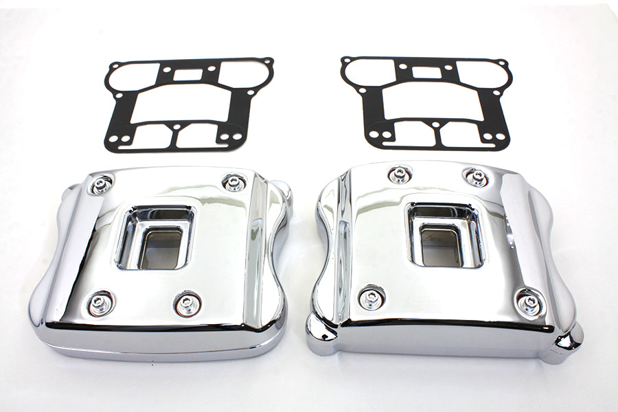 HARLEY Rocker Box Cover Kit Chrome fits 2007-UP XL,
