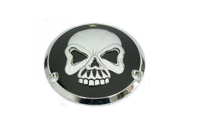 HARLEY Skull Design Derby Cover fits 1970-1984 FL, 1970-1984 FX, 1982-1984 FXR, 1985-1994 FXR, 1979-1998 FLT, 1979-1998 FLT, 1984-1998 FX