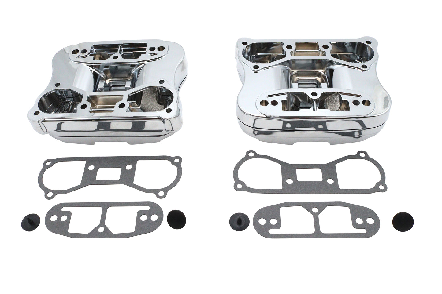 HARLEY Rocker Box Cover Set Chrome Fits 1991-2003 XL,