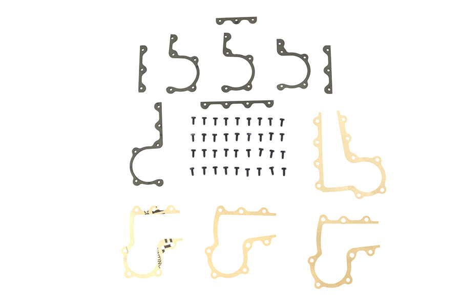 HARLEY Replica Rocker Arm Cover Strap Gasket Kit fits 1936-1940 EL, 1941-1947 FL,