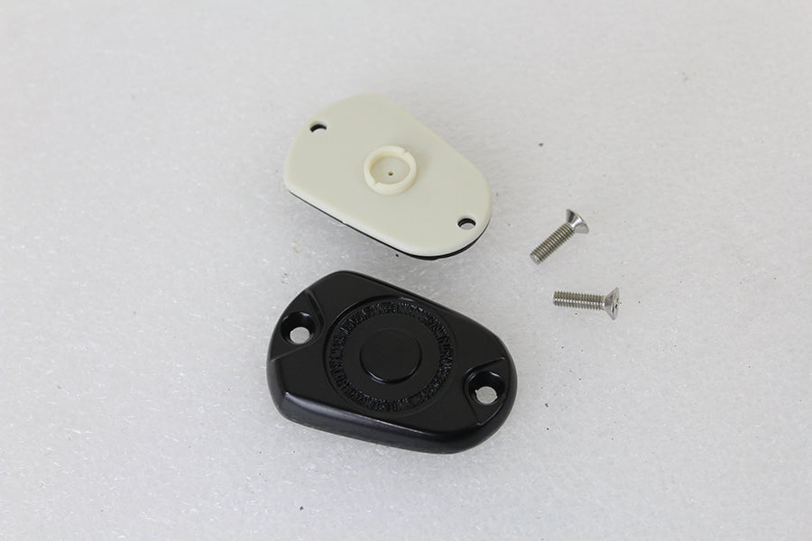 HARLEY Rear Master Cylinder Cover Black fits 2014-UP XL,