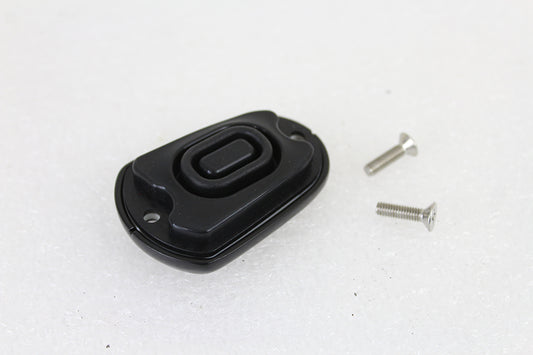 HARLEY Rear Master Cylinder Cover Black fits 2014-UP XL,