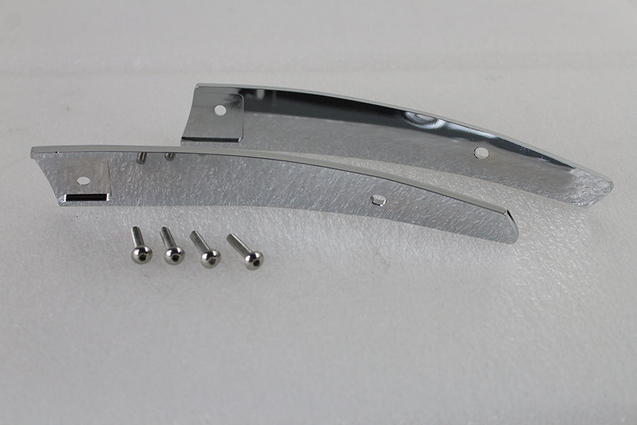 HARLEY Road Glide Windshield Side Trim Kit Chrome fits 2015-UP FLHR,