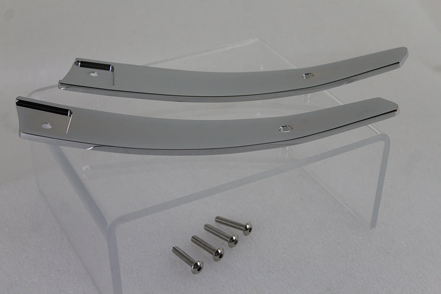 HARLEY Road Glide Windshield Side Trim Kit Chrome fits 2015-UP FLHR,