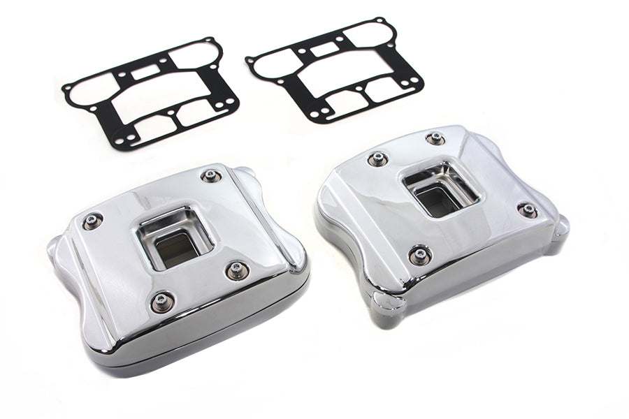 HARLEY Rocker Box Cover Set Chrome fits 2007-UP XLS,