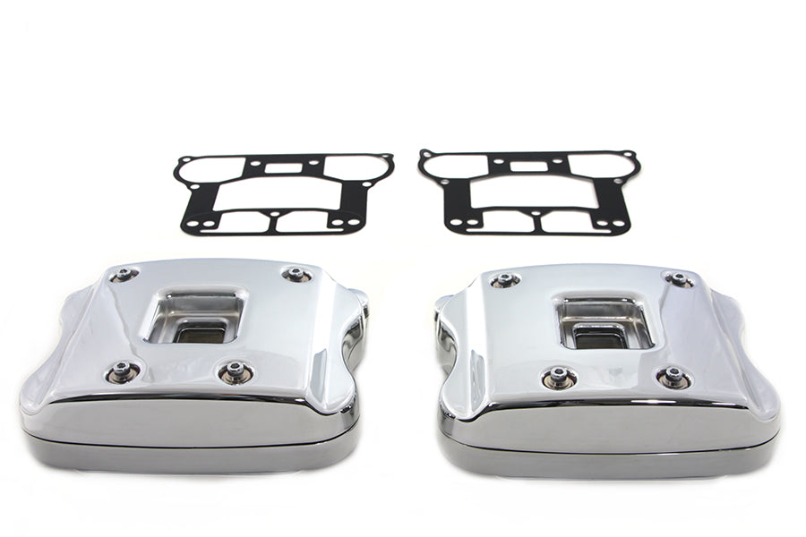 HARLEY Rocker Box Cover Set Chrome fits 2007-UP XLS,