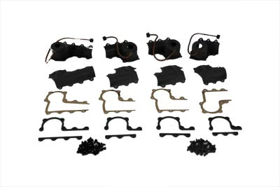 HARLEY Lower Valve Spring Cup Set Parkerized fits 1938-1940 EL, 1941-1947 FL,