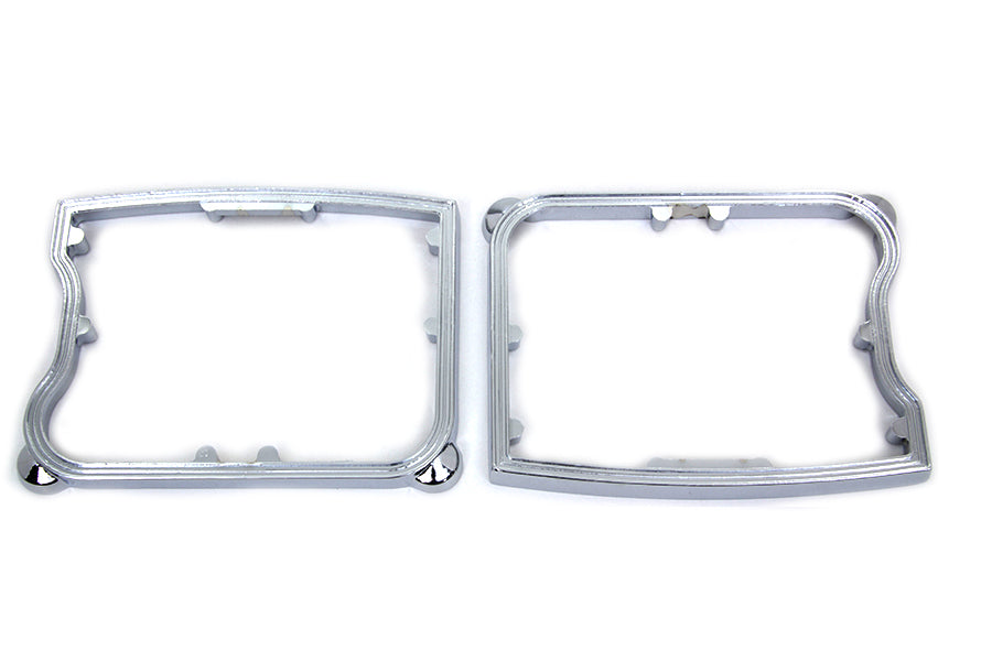 HARLEY Rocker Box Chrome D-Ring Set fits 1986-1990 XL,